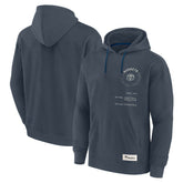Fanatics Denver Nuggets Future Ground Info Elements Premium Pullover Hoodie Blue