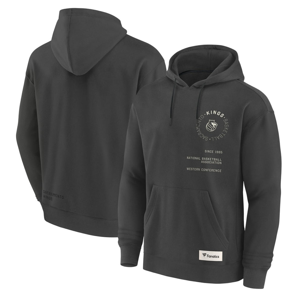 Fanatics Sacramento Kings Future Ground Info Elements Premium Pullover Hoodie Gray