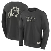 Fanatics Phoenix Suns Elements Future Ground Lettering Pullover Sweatshirt Gray