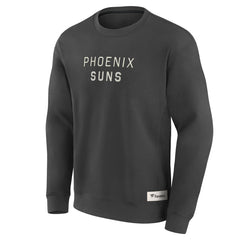 Fanatics Phoenix Suns Elements Future Ground Lettering Pullover Sweatshirt Gray