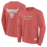 Fanatics Chicago Bulls Elements Future Ground Lettering Pullover Sweatshirt Red