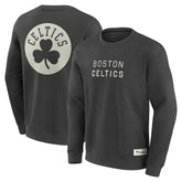 Fanatics Boston Celtics Elements Future Ground Lettering Pullover Sweatshirt Gray
