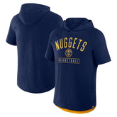 Fanatics Denver Nuggets Pass Legend Raglan Hoodie T-Shirt Navy