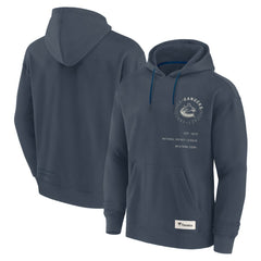 Vancouver Canucks Fanatics Future Ground Info Pullover Hoodie - Navy | Fanatics online