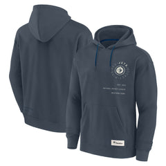 Winnipeg Jets Fanatics Future Ground Info Pullover Hoodie - Navy | Fanatics Clearance