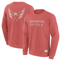 Washington Capitals Fanatics Elements Future Ground Lettering Pullover Sweatshirt - Red | Fanatics discount