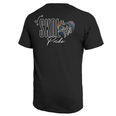 Minnesota Vikings Majestic Threads Pride Pocket T-Shirt - Black - NFL