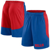 Buffalo Bills Big & Tall Launch Shorts - Royal/Red - Fanatics