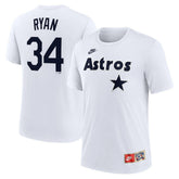 Nolan Ryan Houston Astros Nike Cooperstown Collection Name & Number Tri-Blend T-Shirt Online