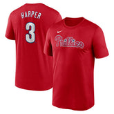 Bryce Harper Philadelphia Phillies Nike Legend Name & Number Performance T-Shirt Outlet