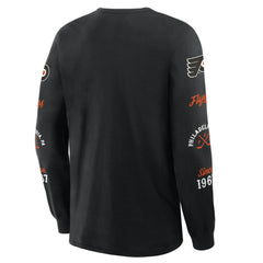 Philadelphia Flyers Fanatics Boxed In Legacy Long Sleeve T-Shirt - Black | Fanatics online