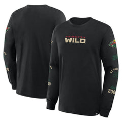 Minnesota Wild Fanatics Boxed In Legacy Long Sleeve T-Shirt - Black | Fanatics near me