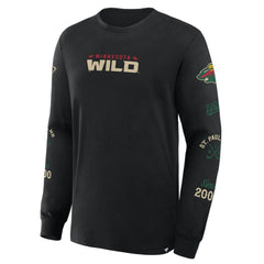 Minnesota Wild Fanatics Boxed In Legacy Long Sleeve T-Shirt - Black | Fanatics near me