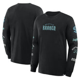 Seattle Kraken Fanatics Boxed In Legacy Long Sleeve T-Shirt - Black | Fanatics online