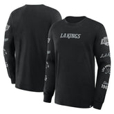 Los Angeles Kings Fanatics Boxed In Legacy Long Sleeve T-Shirt - Black | Fanatics Clearance