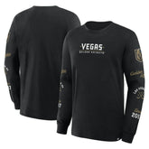 Vegas Golden Knights Fanatics Boxed In Legacy Long Sleeve T-Shirt - Black | Fanatics discount