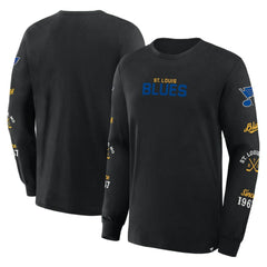 St. Louis Blues Fanatics Boxed In Legacy Long Sleeve T-Shirt - Black | Fanatics near me