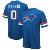 Keon Coleman Buffalo Bills Majestic Threads Name & Number Oversized Fit T-Shirt - Royal - NFL