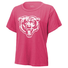 Caleb Williams Chicago Bears Majestic Threads Women's Name & Number T-Shirt - Pink - NFL