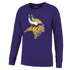 J.J. McCarthy Minnesota Vikings Majestic Threads Name & Number Long Sleeve T-Shirt - Purple - NFL