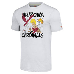 Arizona Cardinals NFL x Homage x Beavis and Butt-Head Unisex Tri-Blend T-Shirt – Ash - NFL