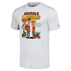 Cincinnati Bengals NFL x Homage x Beavis and Butt-Head Unisex Tri-Blend T-Shirt – Ash - NFL