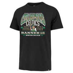 47 brand Boston Celtics '47 18-Time NBA Finals Champions Banner Franklin T-Shirt Black