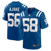 Austin Ajiake Indianapolis Colts Game Jersey - Royal - Nike