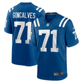 Matt Goncalves Indianapolis Colts Game Jersey - Royal - Nike