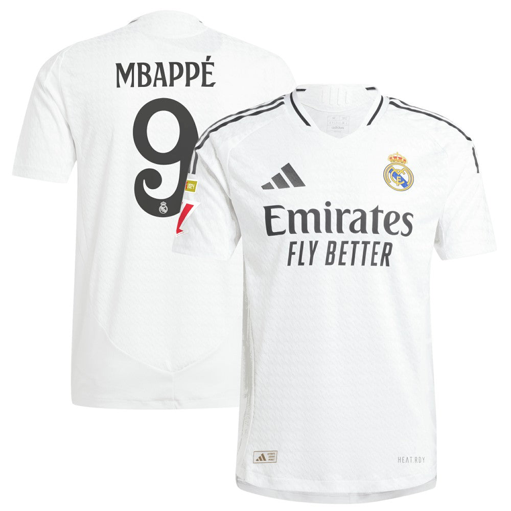 Adidas - Kylian Mbappé Real Madrid 2024/25 Home Player Jersey - White