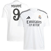 Adidas - Kylian Mbappé Real Madrid 2024/25 Home Replica Player Jersey - White