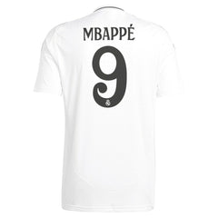 Adidas - Kylian Mbappé Real Madrid 2024/25 Home Replica Player Jersey - White