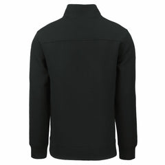 New York Jets Cutter & Buck Primary Logo Roam Eco Recycled Quarter-Zip Pullover Top - Black - NFL