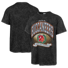 Tampa Bay Buccaneers Stoney Clover Lane x '47 Women's Glitter Rocker Retro Tubular T-Shirt - Black - 47 brand