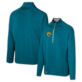 Jacksonville Jaguars Grind Iron Quarter-Zip Top - Teal - NFL