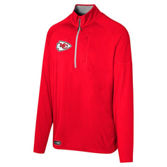 Kansas City Chiefs Grind Iron Quarter-Zip Top - Red - NFL