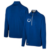 Indianapolis Colts Grind Iron Quarter-Zip Top - Royal - NFL