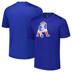 New England Patriots Stadium Retro T-Shirt - Royal - NFL