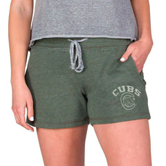 Chicago Cubs Concepts Sport Women's Mainstream French Terry Tri-Blend Shorts Discount