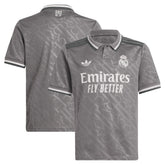 Adidas - Real Madrid Originals Youth 2024/25 Third Replica Jersey - Charcoal