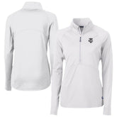 Minnesota Twins Cutter & Buck Women's Adapt Eco Knit Stretch Recycled Half-Zip DryTec Top Outlet