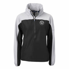 New York Mets Cutter & Buck Women's Charter Eco Recycled Half-Zip Anorak Jacket Online