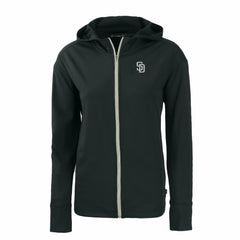 San Diego Padres Cutter & Buck Women's Daybreak Eco Recycled Full-Zip Hoodie Near Me