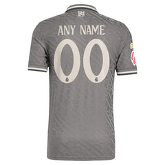 Adidas - Real Madrid Originals 2024/25 Third Custom Jersey - Charcoal