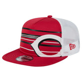 Cincinnati Reds New Era 9FIFTY A-Frame Trucker Snapback Hat for sale