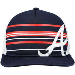 Atlanta Braves New Era A-Frame Trucker 9FIFTY Snapback Hat Discount