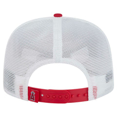 Los Angeles Angels New Era 9FIFTY A-Frame Trucker Snapback Hat Discount