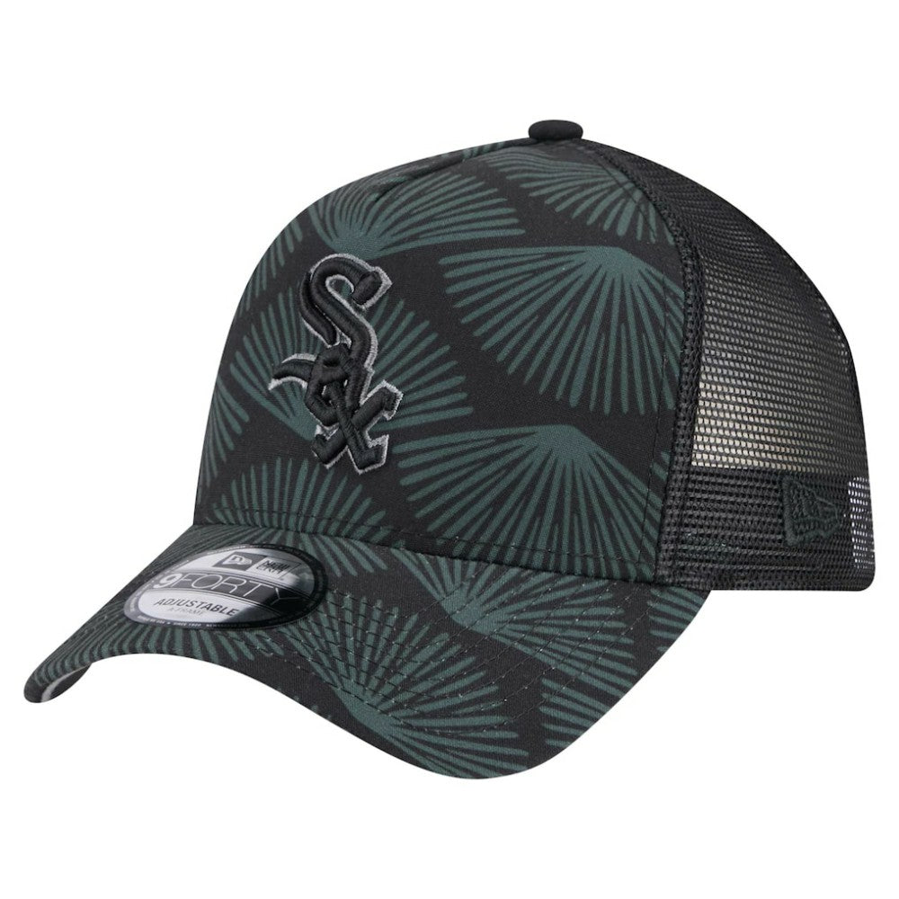 Chicago White Sox New Era 9FORTY A-Frame Trucker Adjustable Hat Discount