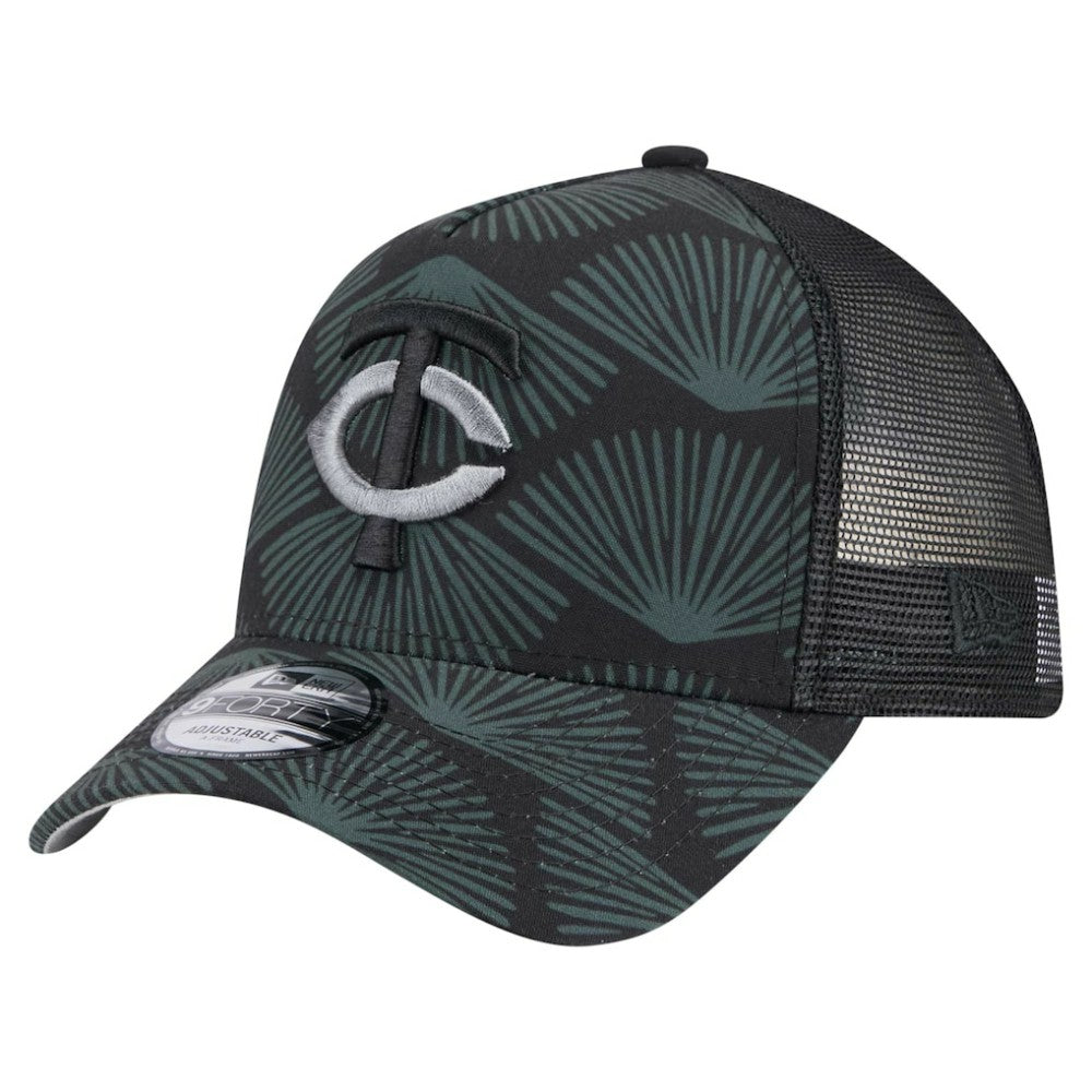 Minnesota Twins New Era 9FORTY A-Frame Trucker Adjustable Hat for sale