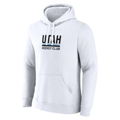 Utah Mammoth Fanatics Secondary Logo Pullover Hoodie - White | Fanatics discount